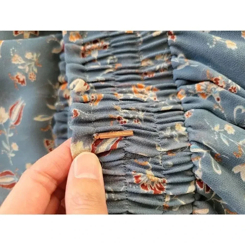 Misa Los Angeles Marion Skirt blue XS